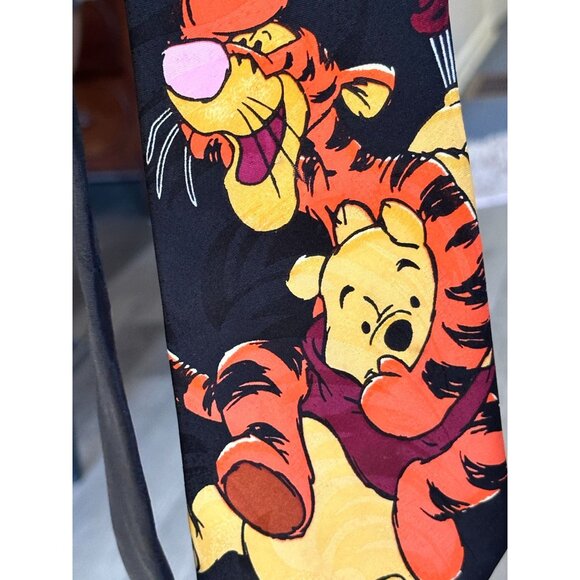 Disney Winnie The Pooh Tigger Necktie Tie Heart Balloons Design Standard Gift - Picture 3 of 6